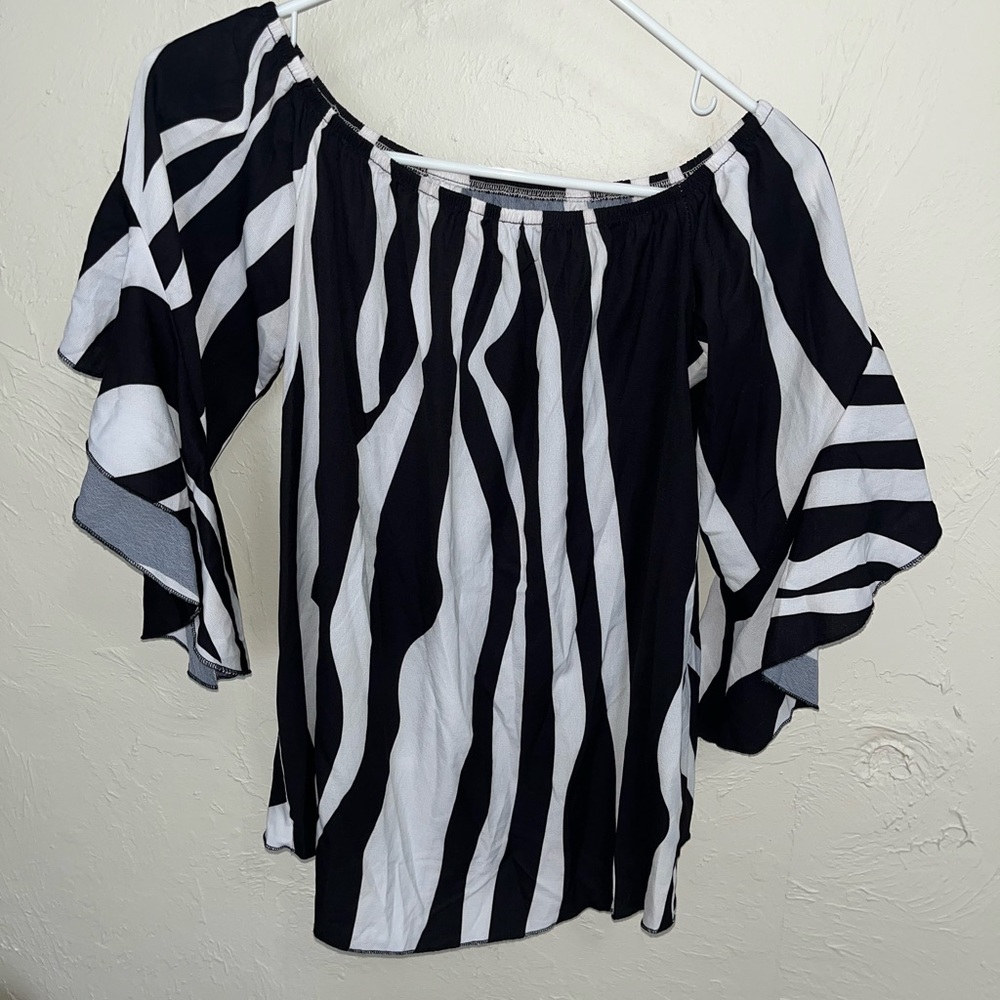 Off the shoulder blouse